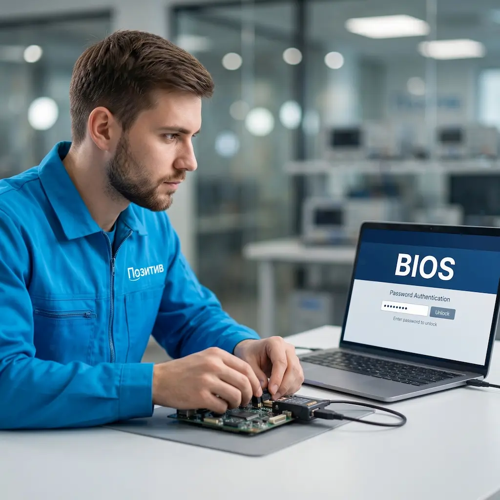 Снятие пароля BIOS ноутбука в Новочебоксарске