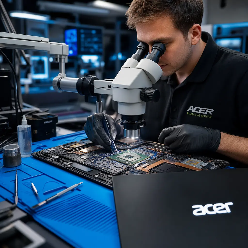 Замена видеокарты ноутбука Acer в Новочебоксарске
