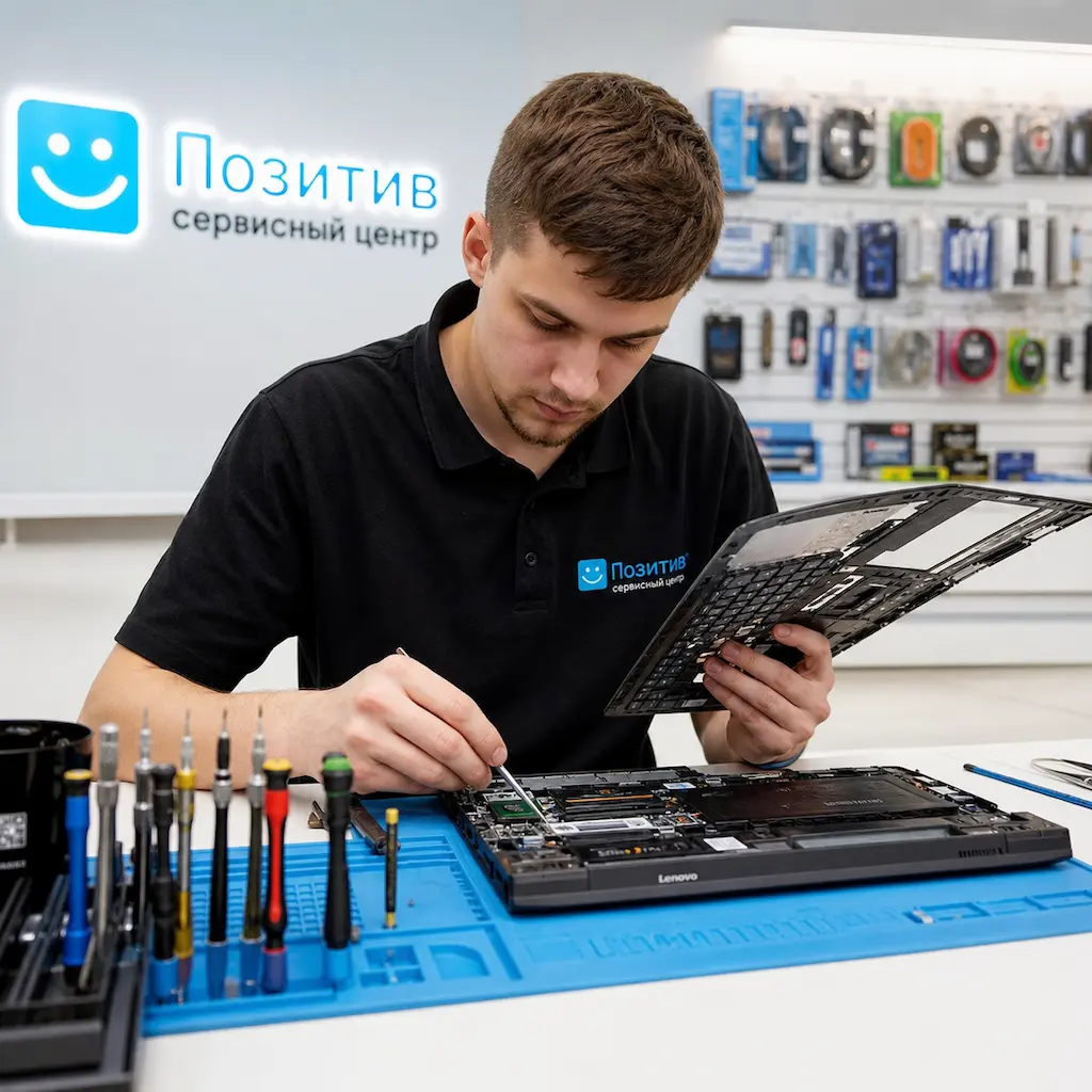 заменить клавиатуру на ноутбуке Lenovo в Новочебоксарске