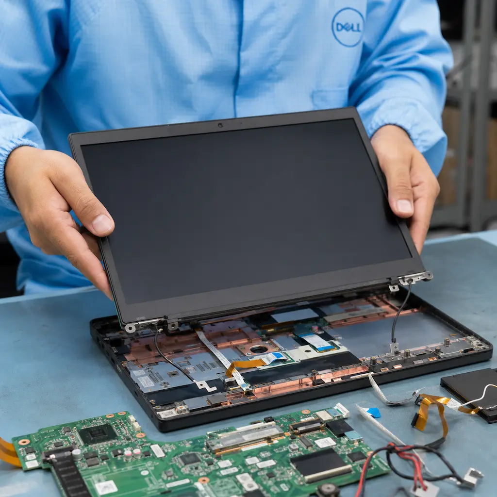 заменить матрицу ноутбука Dell в Новочебоксарске