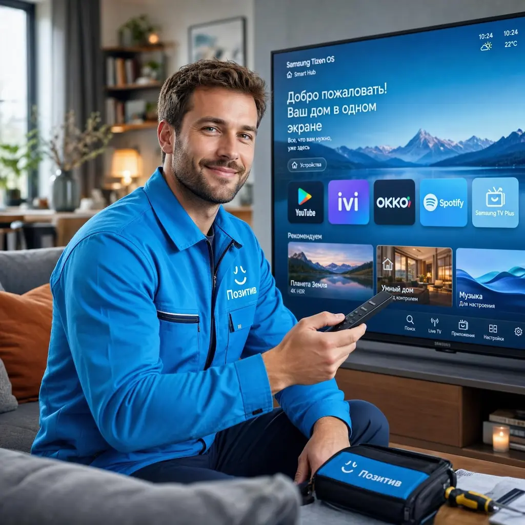 Настройка Smart TV в Новочебоксарске