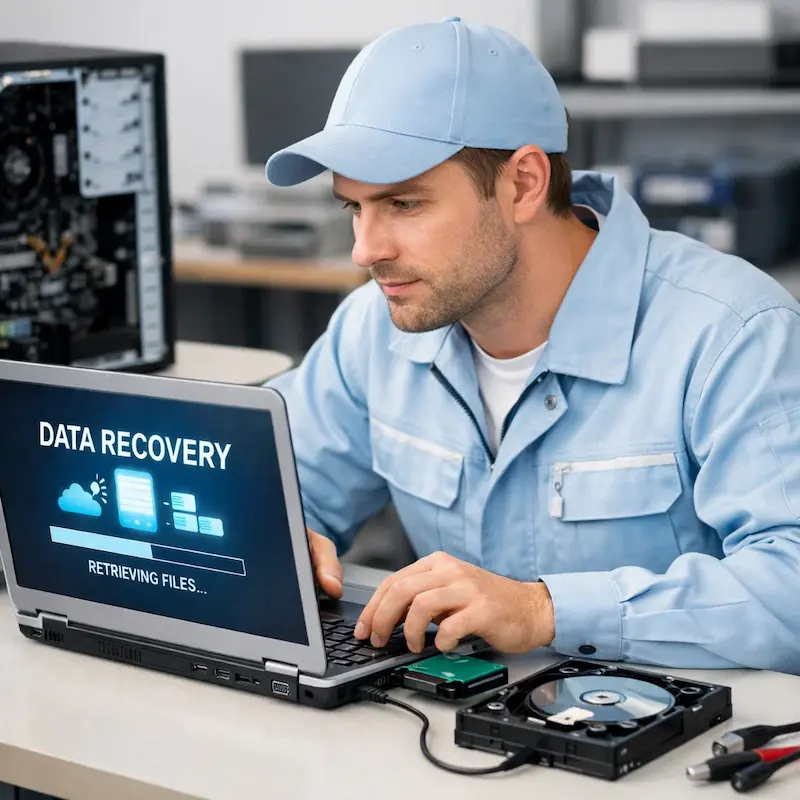 Восстановление данных и файлов в Новочебоксарске