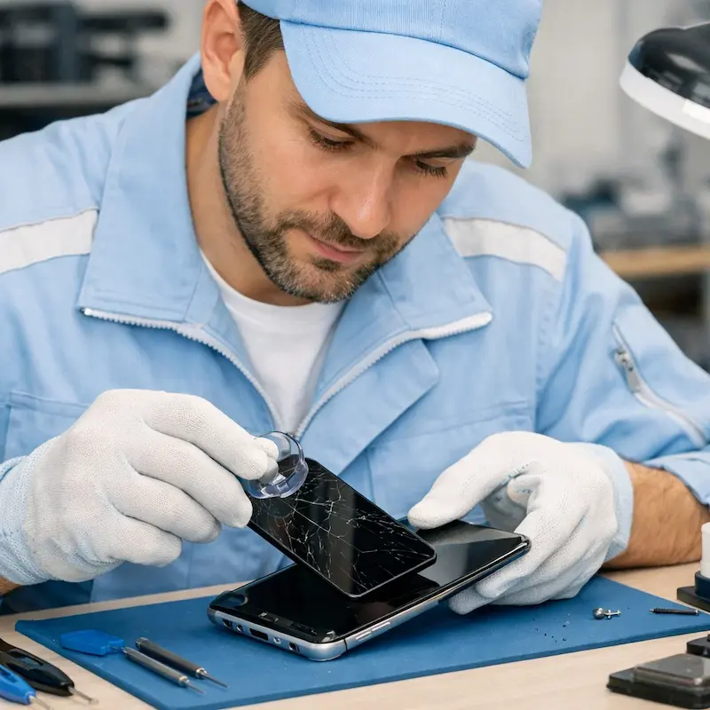 Заменить сенсорное стекло на смартфоне в Новочебоксарске