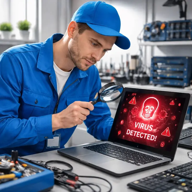 Поиск компьютерных вирусов в Новочебоксарске