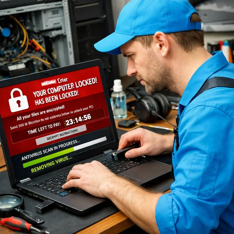 Удалить винлокер в Новочебоксарске